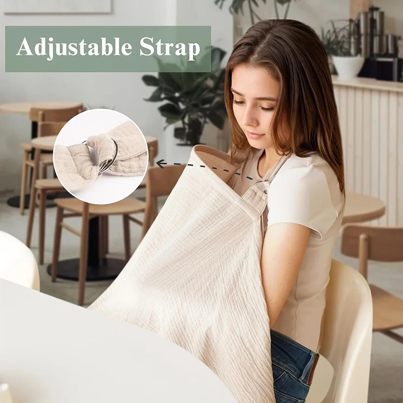 الأم الرضاعة الطبيعية غطاء الشاش تغذية الطفل التمريض يغطي نزهة المحمولة متعددة الوظائف غطاء لعربة الطفل 71*95 سنتيمتر