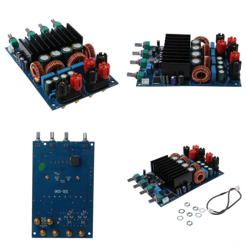 

B03F TAS5630 2,1-канальный цифровой усилитель класса D, плата усилителя «сделай сам», регулировка тона мощности, 300 Вт + 150 Вт