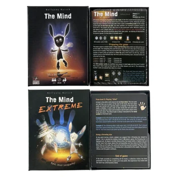 The Mind 카드 게임 퍼즐 보드 게임 팀, 인터랙티브 게임 경험-The Ming Soulmates-The Mind Extreme Social Skills 게임  Best5