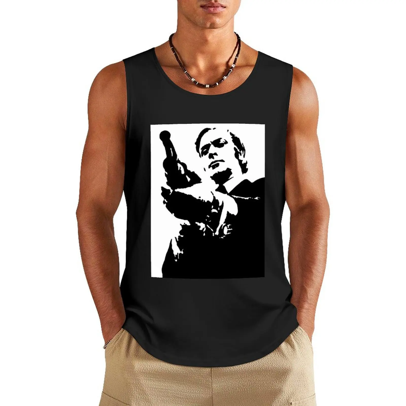 

Get Carter Poster Tank Top T-shirts men Short sleeve sleeveless Men's t-shirts gym for men