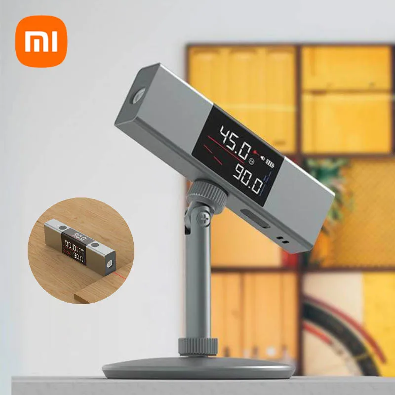 Xiaomi Duka LI1 kątomierz laserowy cyfrowy kątomierz do pomiaru cyfrowego inklinometru narzędzia pomiarowe lasera ładującego typu C