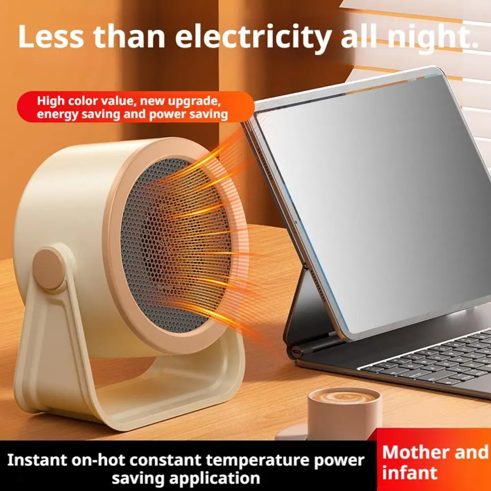 

Портативный настольный электрический обогреватель, вентилятор горячего воздуха, мини-радиатор, вентилятор, обогреватель для офиса, дома, комнаты, низкое энергопотребление