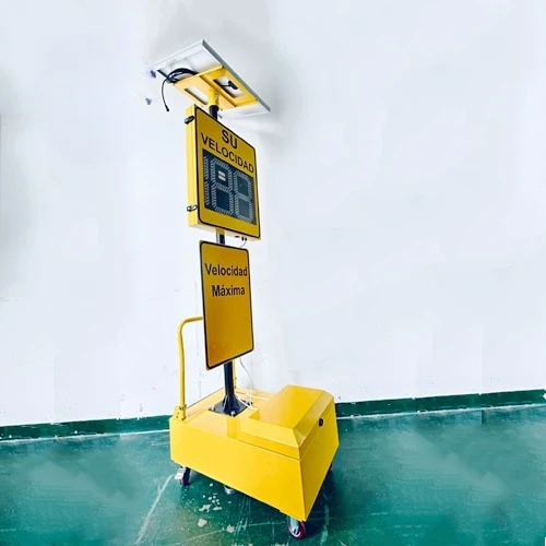 Portable Movable Driver Feedback Sign Trailer Vehicle Activated Solar radar Speed Limit Signs