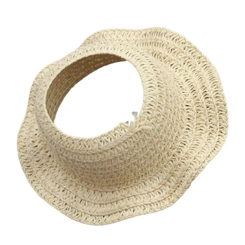 多用途 17 センチメートル帽子手作り交換漁師帽子 DIY ニット麦わら帽子人形