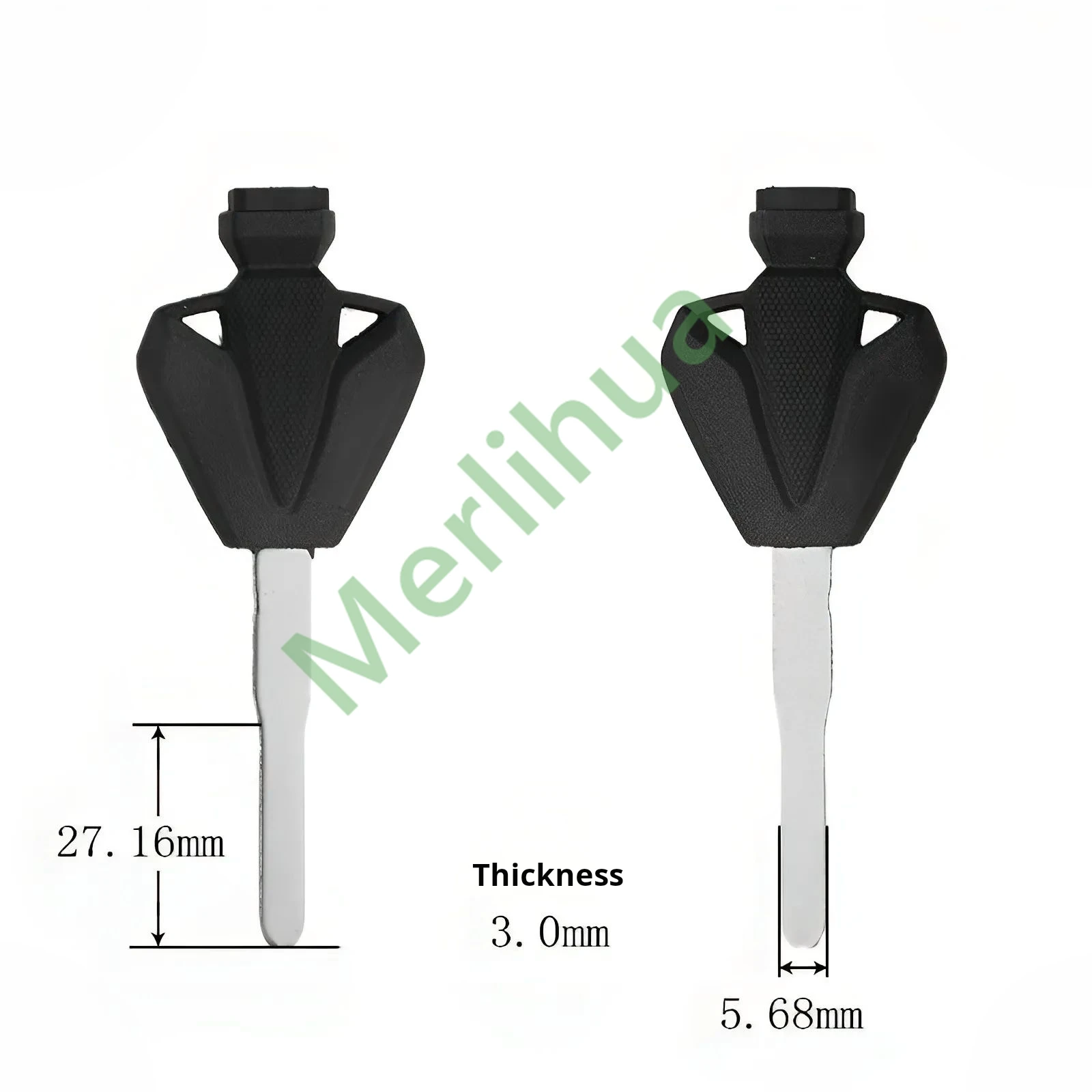 motorcycle key, suitable for:Yamaha X-C85 with three magnets without cover mslaz150 flat key blank