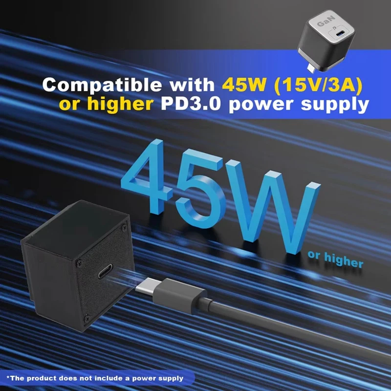 Scheda di alimentazione N64PSU di ricambio 15V/3A tipo C PSU Mod 64 per console di gioco N64-ABFT