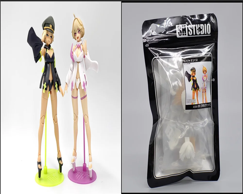 SH MU086A 1/12 Perangkat Dewi Tentara Topi ASRA Gaya Rambut Bagian Logam Mainan Model Kualitas Tinggi Tersedia