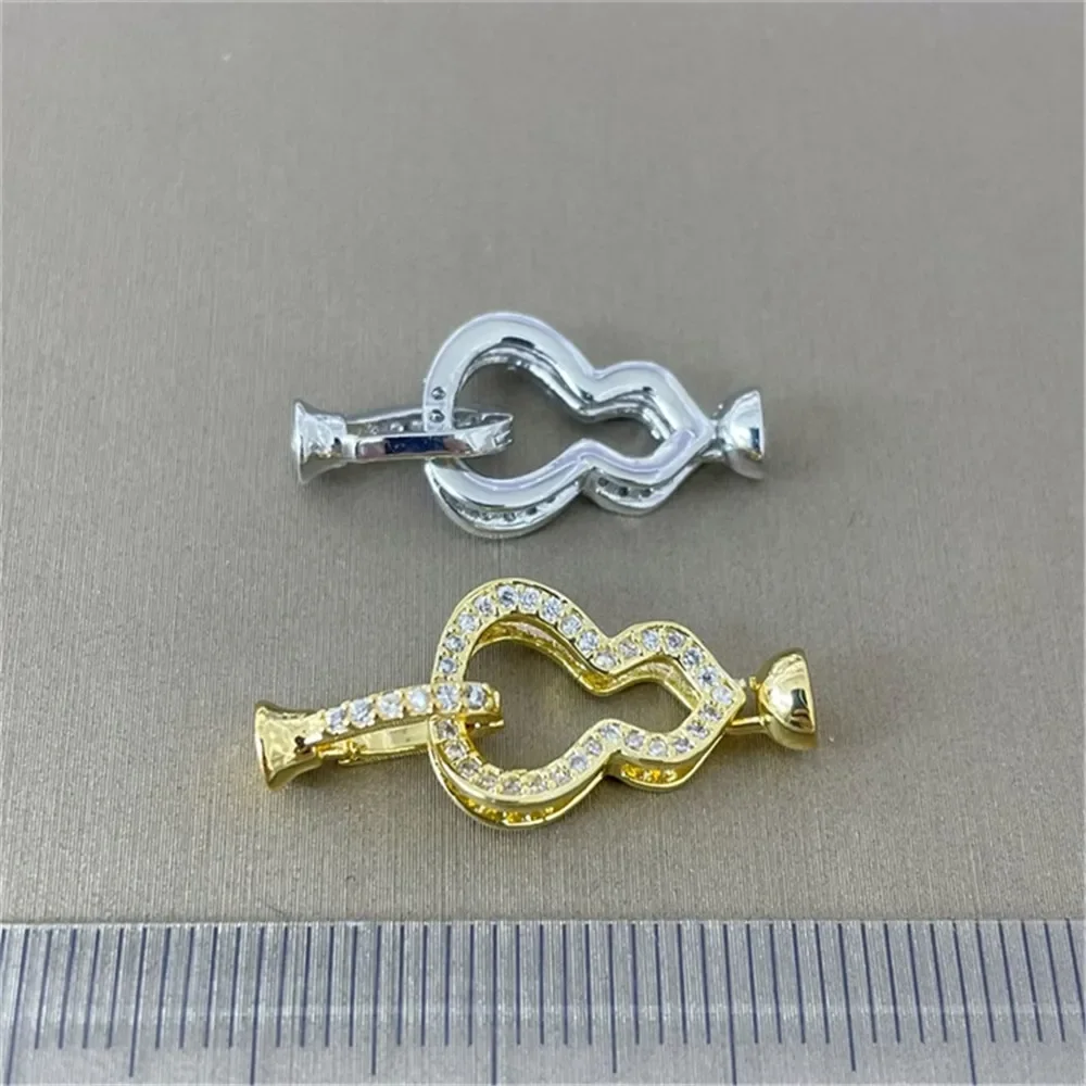 

Findings Women Fashion Beads Pearls Bracelets Metal Clasps Accessories Jewelry Making DIY Golden/Silvery Connector Clasps K055