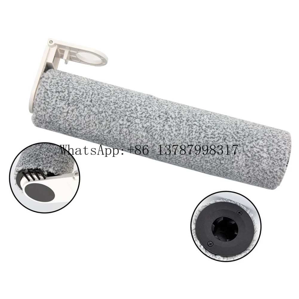 1PC Soft Velvet Roller Brush Vacuum Cleaner Main Lint Brush Replace For Flomo I Plus / For Atvel F16 For Ultimate