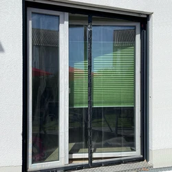 Dtgj rideau de porte magnétique super haute moustiquaire taille personnalisée filet anti - insectes rideau de fermeture automatique pour porte en verre