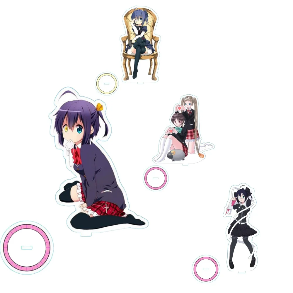 Acrylic Stand Model Cosplay Characters Ornament Accessories Goods Collection gift Charm Anime Love Chunibyo and Other Delusions