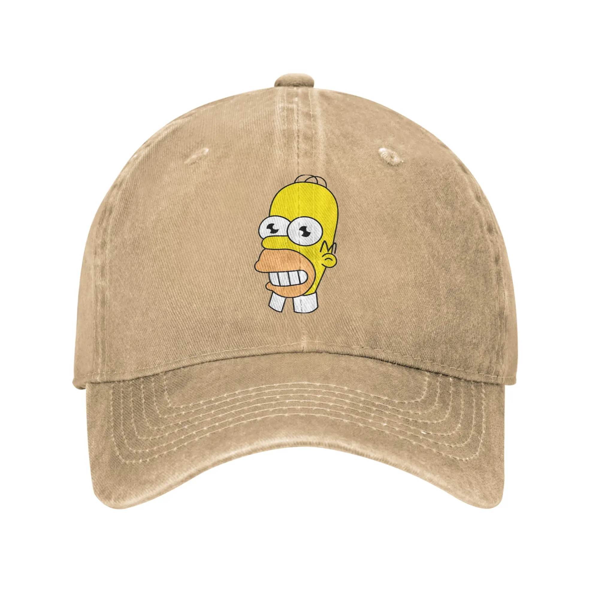 Vintage Mr. Sparkle Simpson Baseball Caps Unisex Style Distressed Washed Snapback Cap  Outdoor Running Golf  Gift Hats Cap