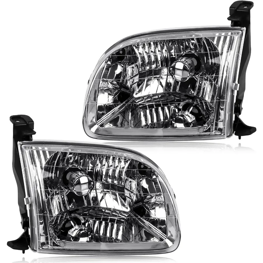 

Фары в сборе, совместимые с Tundra Regular 200044, замена автомобилей с кабиной доступа OEStyle с хромированным корпусом для