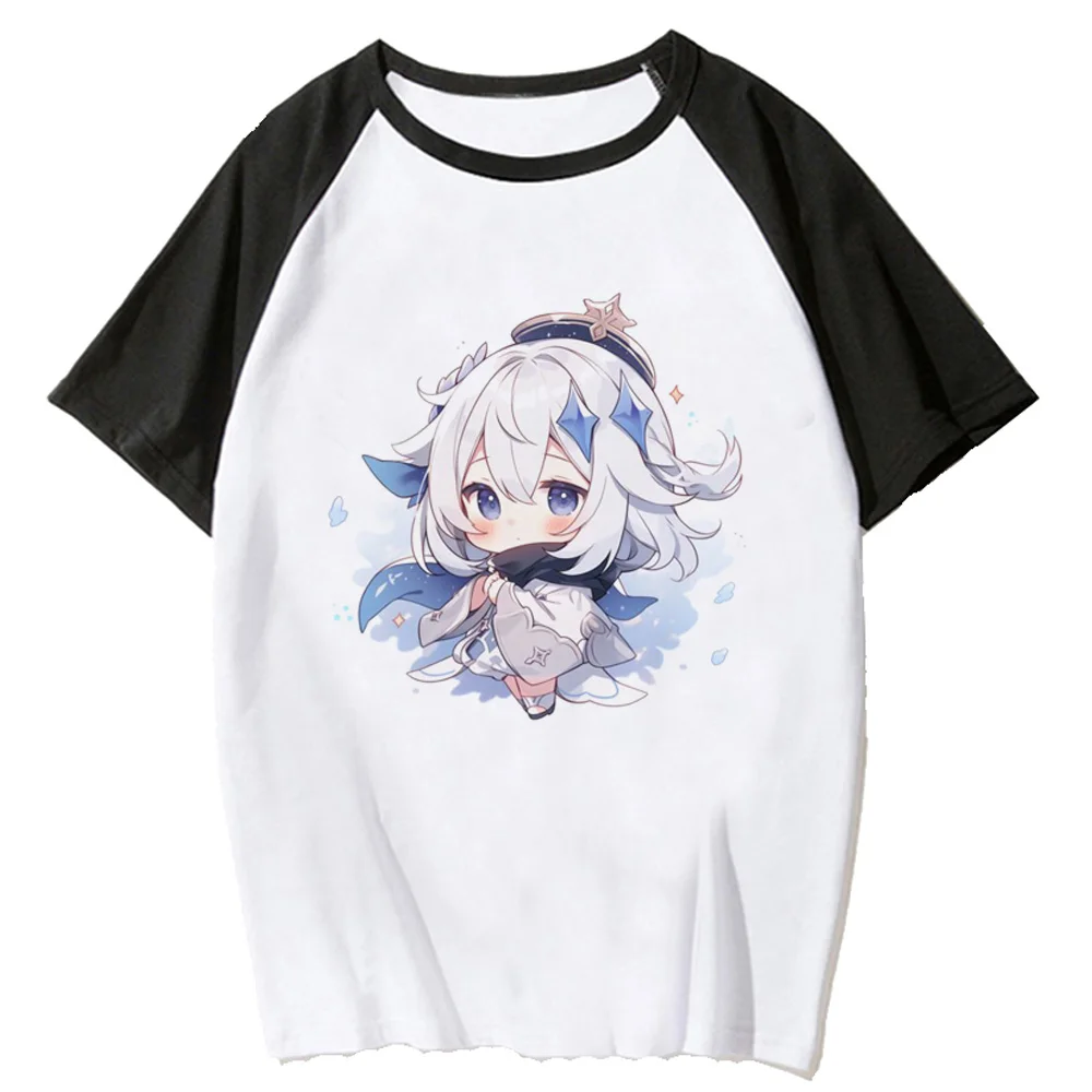 

Genshin Impact t-shirts women anime harajuku Tee female Japanese comic graphic clothing