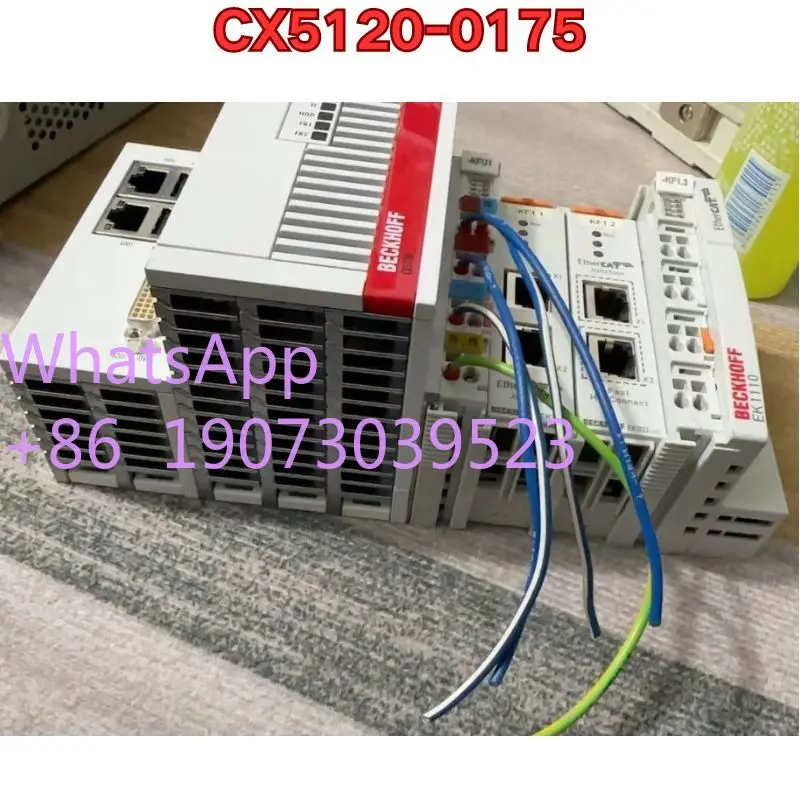 

Second-hand disassembled machine slightly used good condition PLC module CX5120-0175