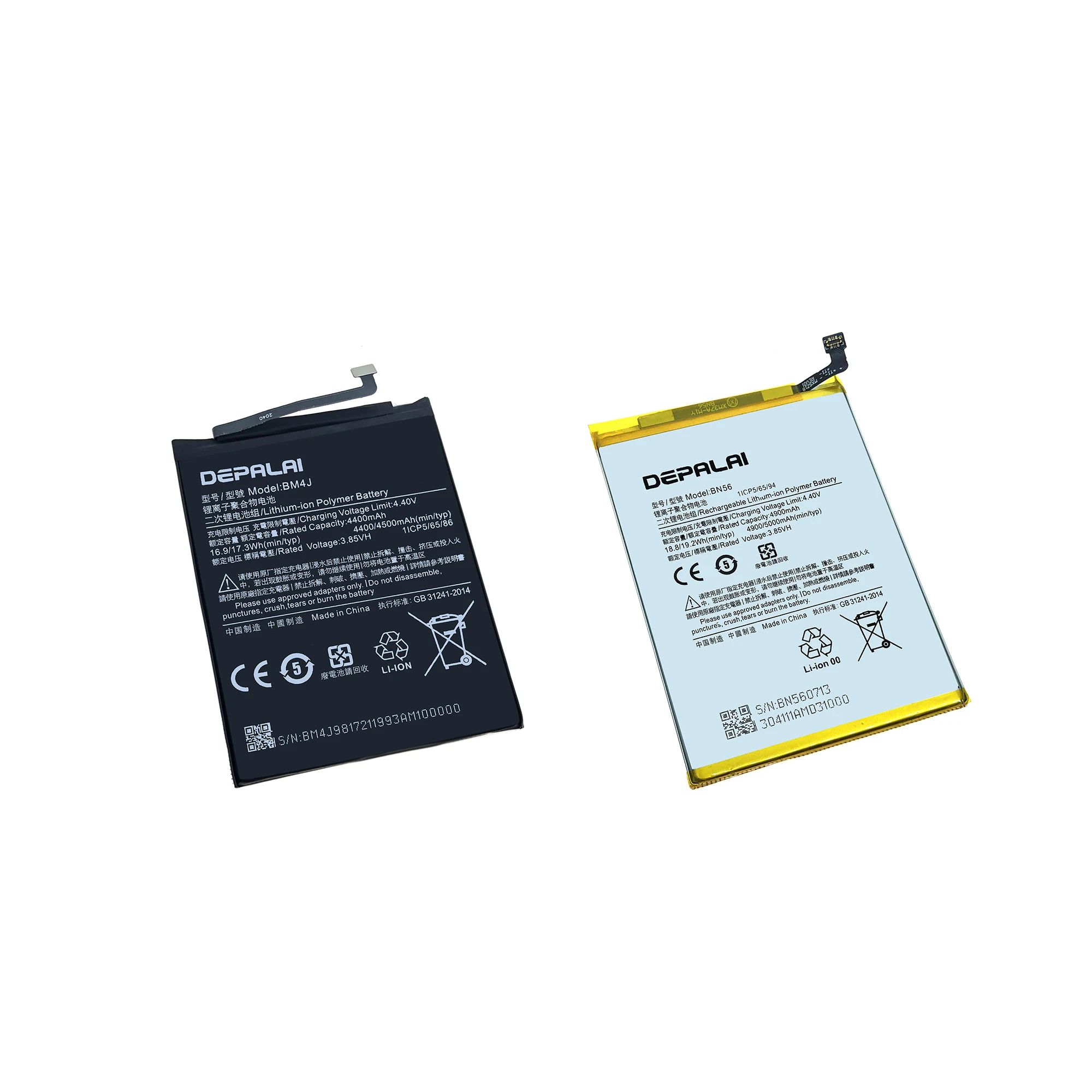 For Xiaomi Redmi 6 6A 7A 8A 6Pro Note8Pro 9A 9C Replacement Battery BM4J BN37 BN47 BN49 BN51 BN56 Phone Batteries