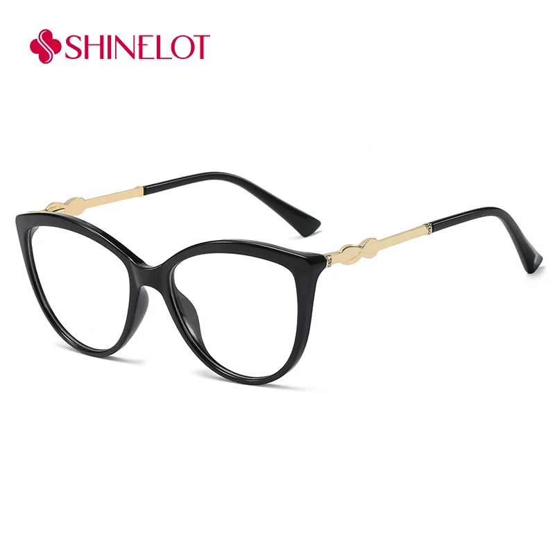 

92380 Unique TR90 Frame Anti-Blue Light Glasses Urban Women Eye Protection Eyewear Stylish Female Outdoor Eye Accessories