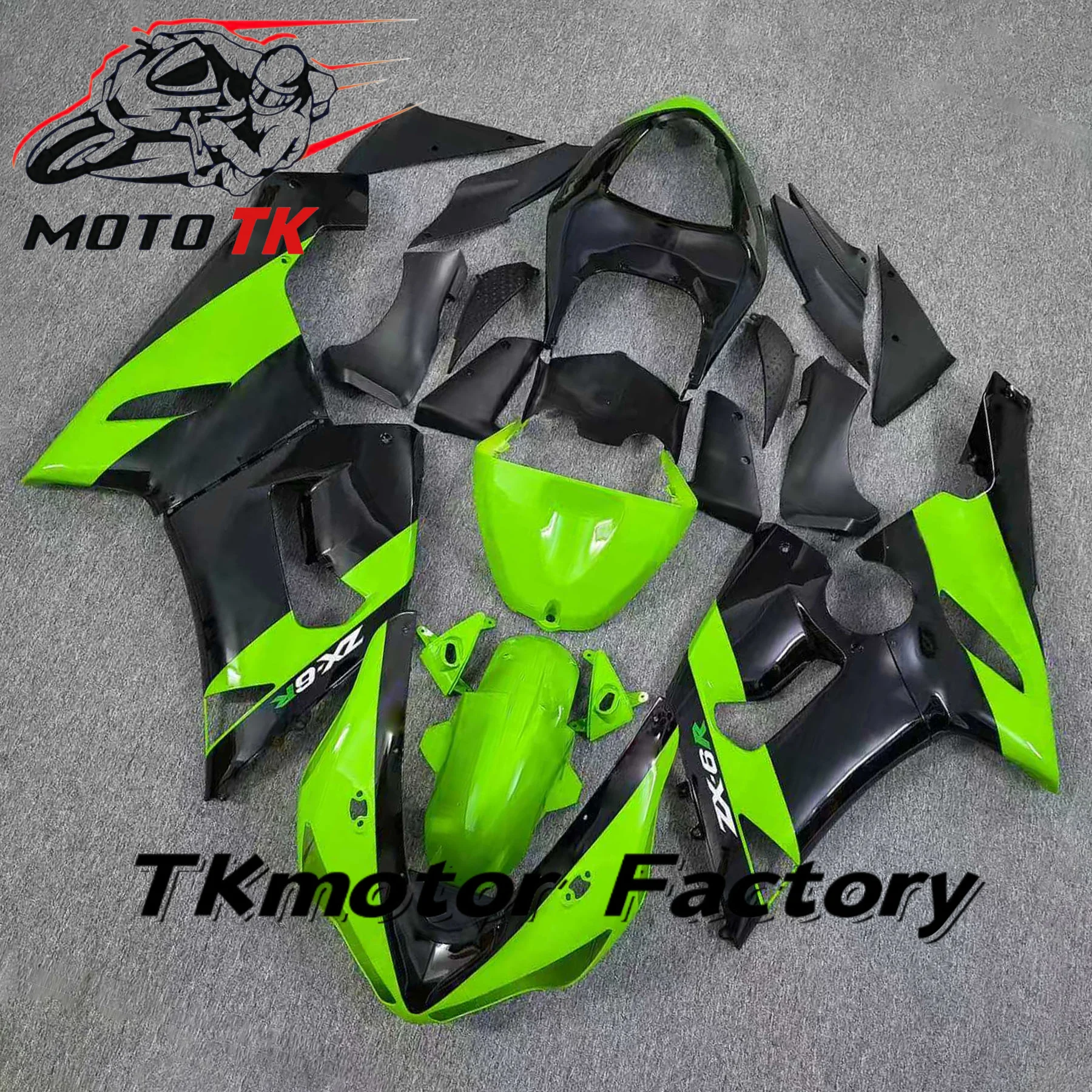 

Full fairing kit For Kawasaki ZX6R 636 2005 2006 Bodywork fairing kit Fairing kit Bodywork fairing High Quality