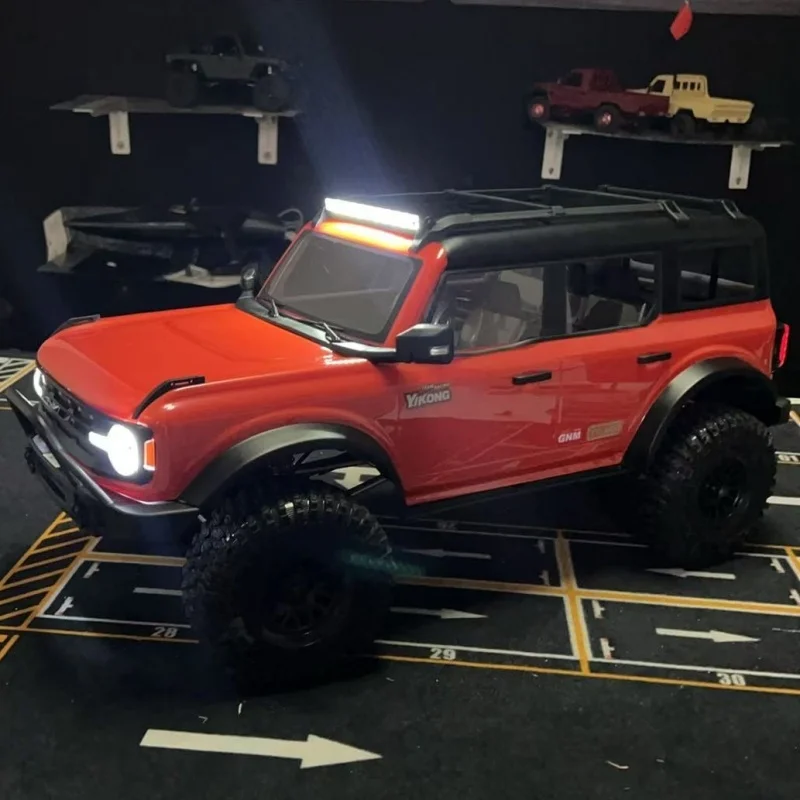 Coche de Control remoto YK4083 V3, coche de escalada profesional RC de alta y baja velocidad, modelo de vehículo todoterreno con tracción en las cuatro ruedas 1:8