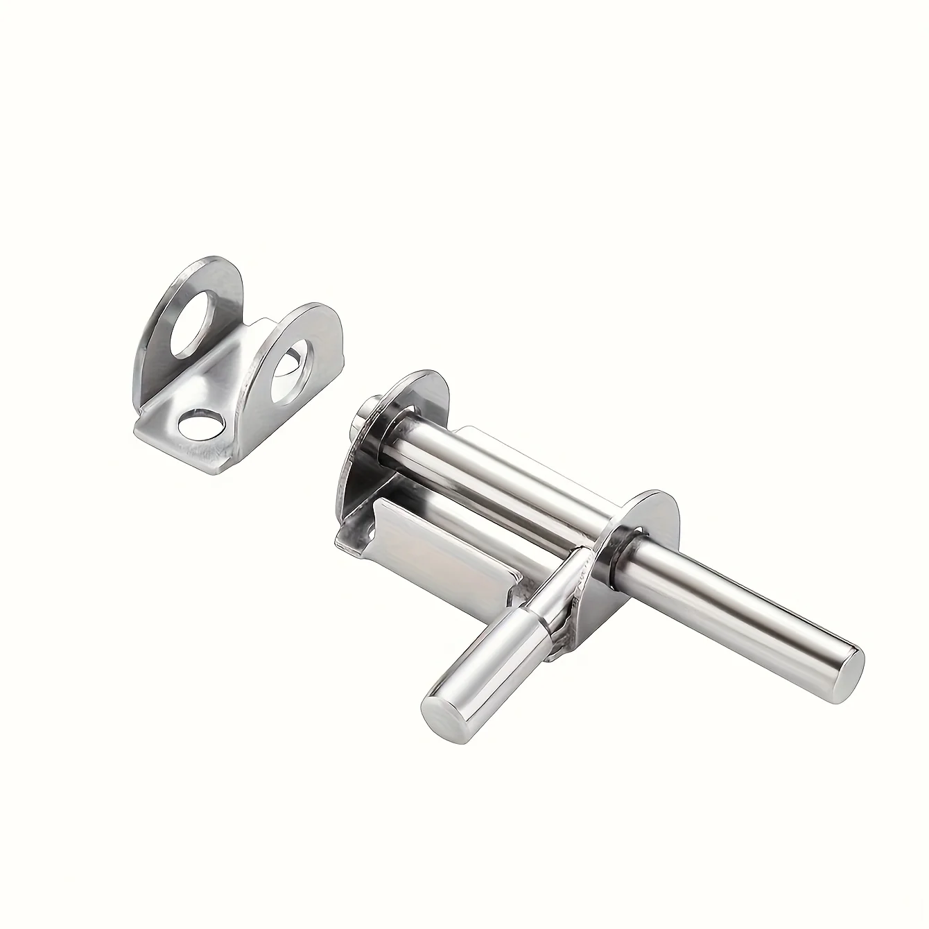 1 قطعة البراغي المنزلقة مزلاج قفل الباب الفولاذ المقاوم للصدأ مزلاج الأجهزة المنزلية بوابة نافذة سلامة المرحاض قفل الباب مكافحة سرقة الترباس