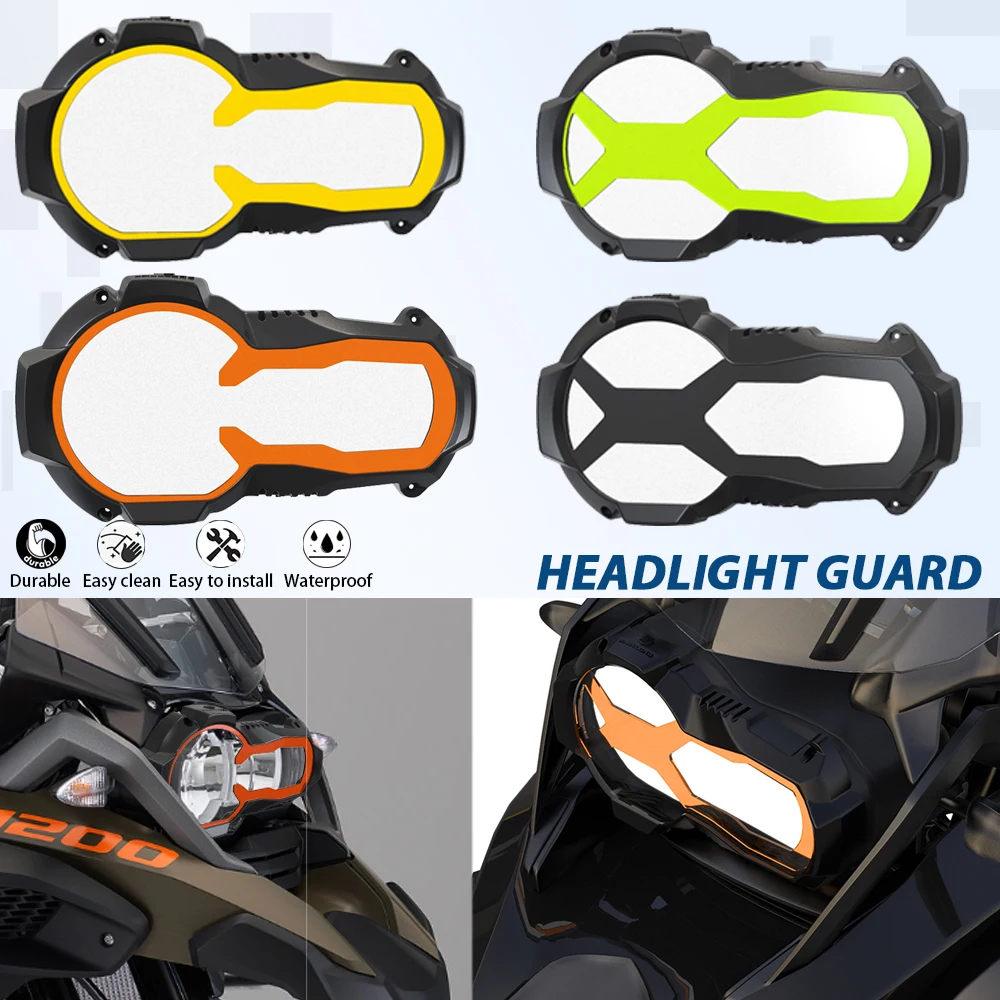 

With 4 Fluorescent Covers For BMW R1200GS LC GSA Motorcycle Headlight Protector R1250GS R 1200GS 1250GS ADV Adventure 2024