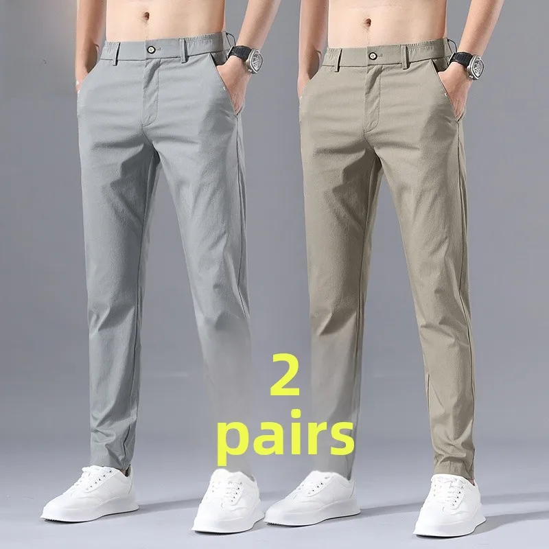 

Мужские утепленные повседневные брюки на флисовой подкладке, прямого кроя, свободные, теплые, длинные, на весну-осень, со средней талией, из смесового хлопка