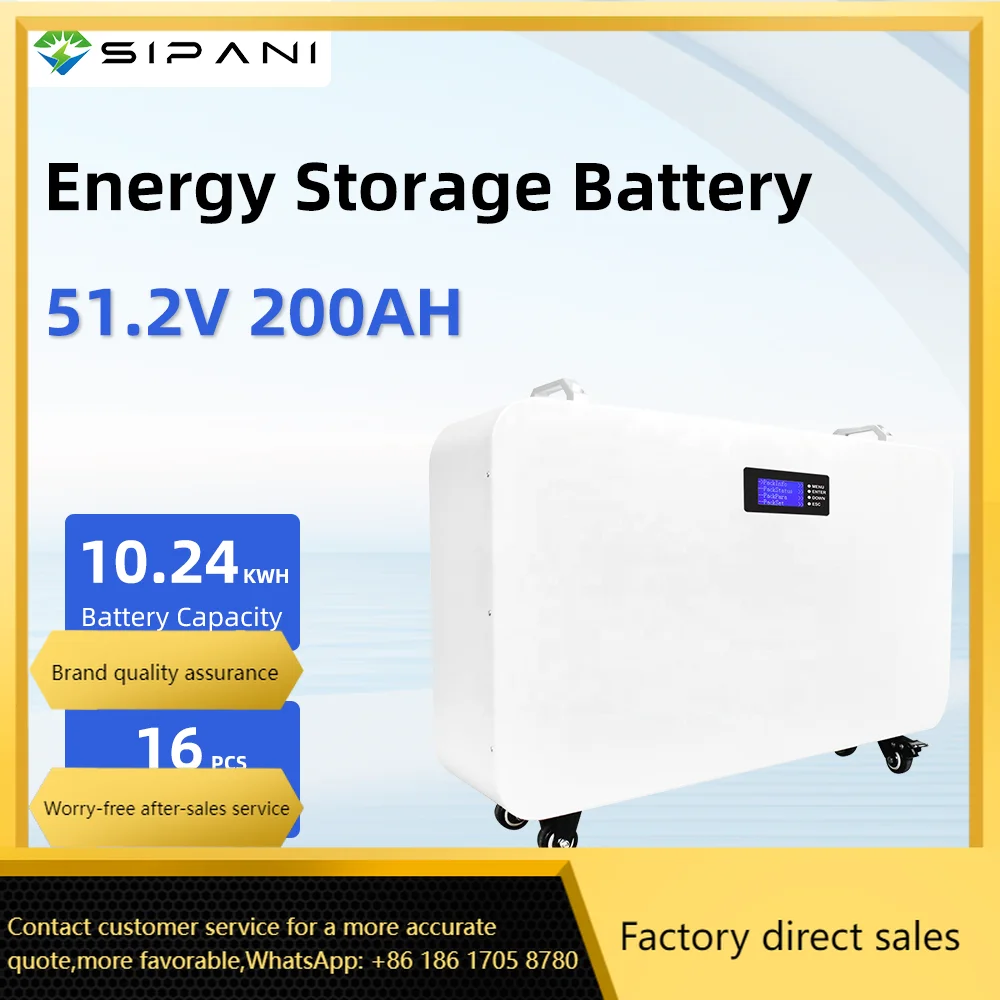 Hot Products CAN RS485 LiFePO4 Outdoor Pack Portable Energy Storage Battery Home Energy Storage For Solar Power