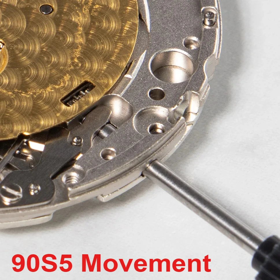 

НОВЫЙ Ультратонкий Механический Механизм 90S5 для Элитных Мужских Наручных Часов, Автоматический, Скелетон, Самозаводящийся, 3-х стрелочный