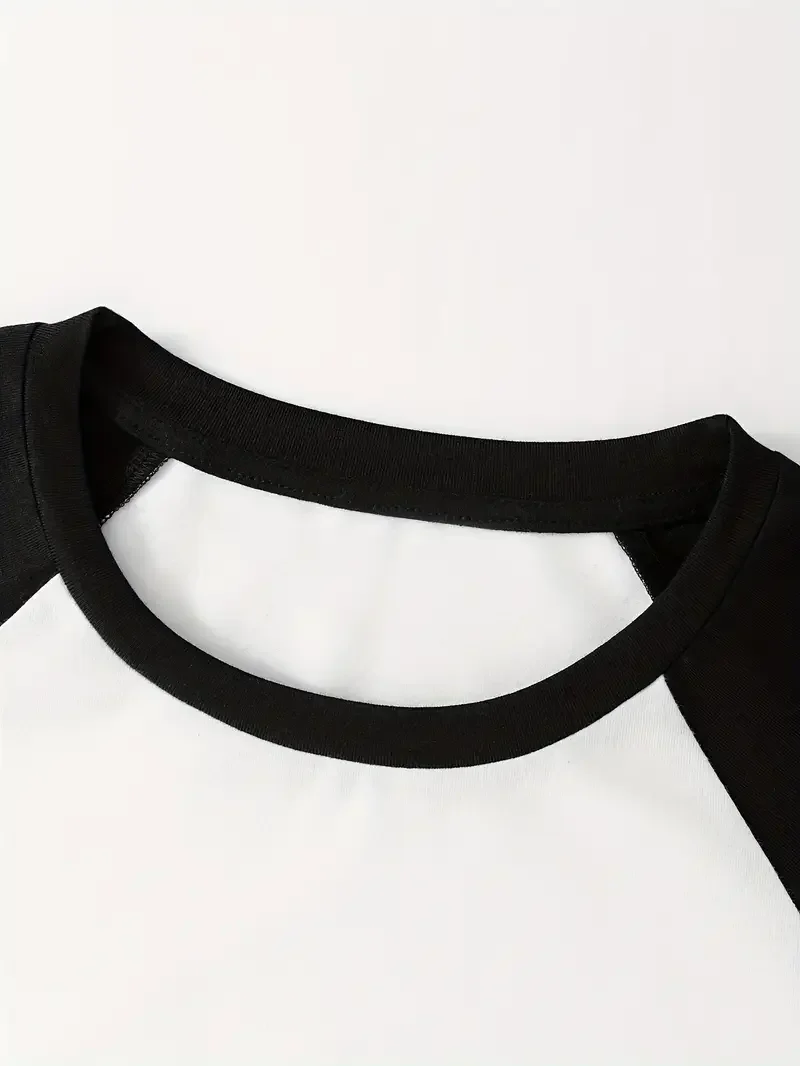 Art Design Blauwe Sterren T-shirt met lange mouwen Print Shirt Grappig Gothic T-shirt Dames Casual Print Ronde Hals Top T-shirt