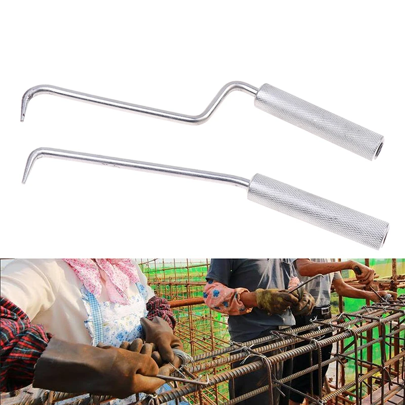 Imagem -02 - Barras de Aço de Encadernação de Mão com Gancho Thread Rebar Tie Wire Twister Ferramentas de Vedação Construção