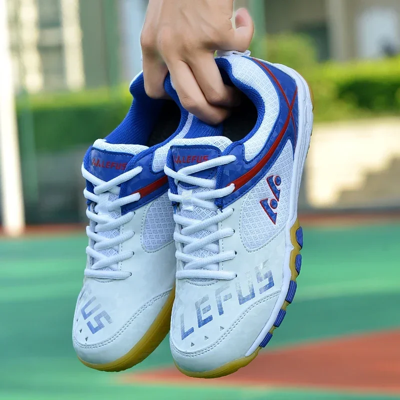 Zapatos profesionales de tenis de mesa para hombre y mujer, zapatillas deportivas para competición de bádminton, zapatillas deportivas para entrenamiento de tenis, Zapatillas