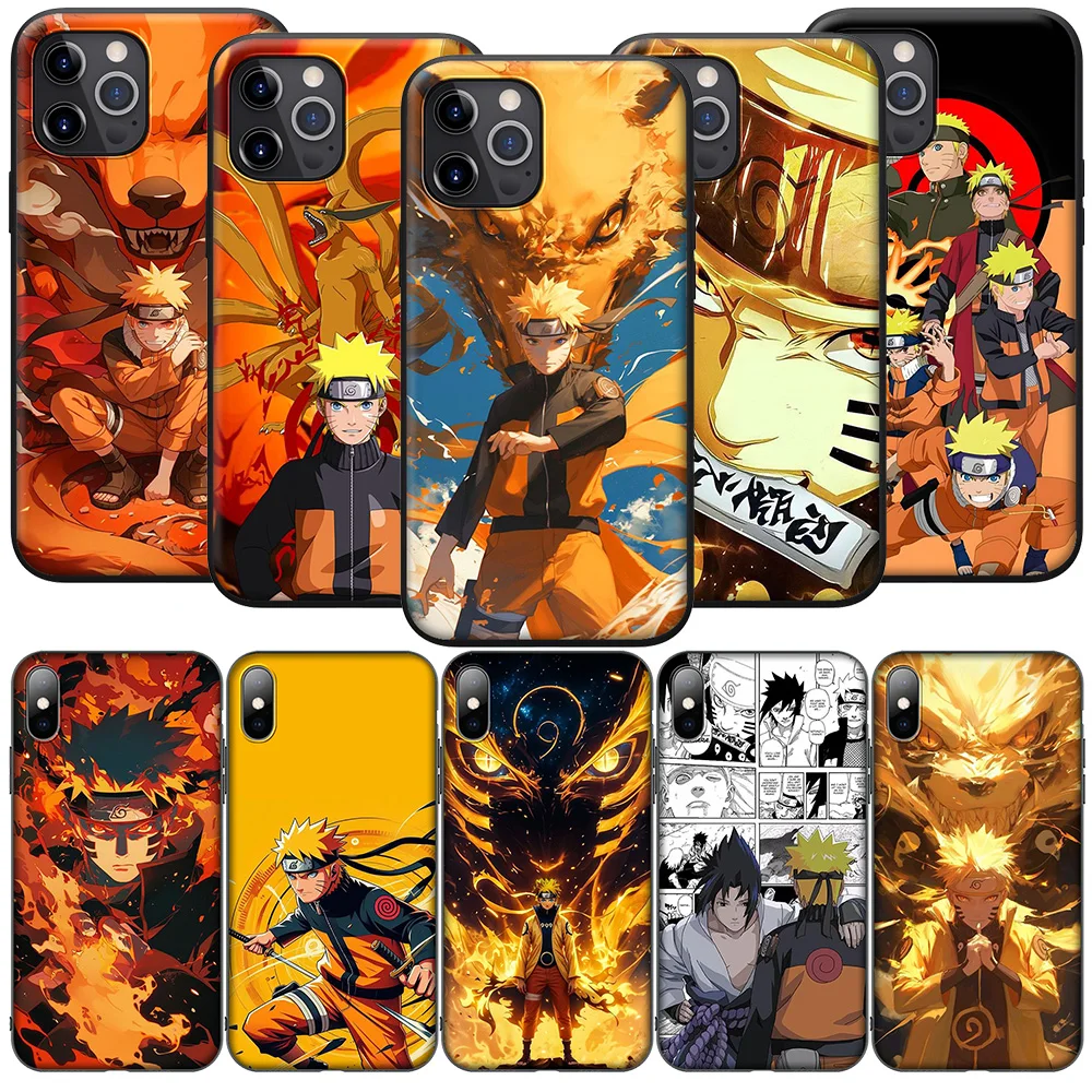 SA17 Anime N-Naruto Soft Case for Samsung Galaxy A41 A42 A71 A72 A73 J2 J4 J5 J6 J7 J8 A6 A7 A8 A9 Plus 2018 Prime Pro Core