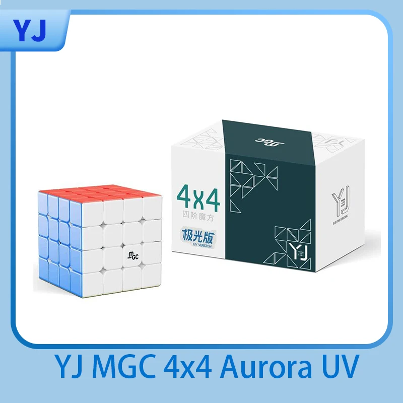 [JudyCube] YJ MGC 4x4 Magnetic Magic Cube Speed Puzzle Cube MGC 4M Elite Cubo Magico For Children Kids Gift