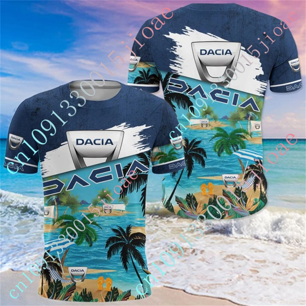 Dacia Oversized T-shirt Anime T-shirts Harajuku Short Sleeve Top Unisex Clothing Casual T Shirt For Men Women Custom Logo