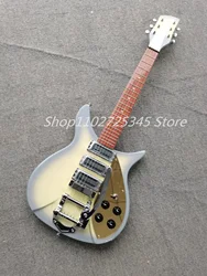 6-string electric guitar, silver accessories, tremolo system, shipping cost to be borne by the seller