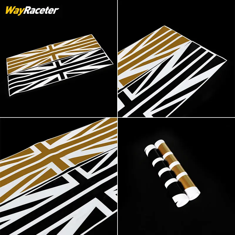 Union Jack Bonnet Hood Stripes Sticker Vinyl Decal For MINI JCW F66 2025 John Cooper Works F65 F67 J01 SE 2024 2026 Accessories
