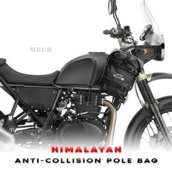 Motorcycle Frame Crash Bars Waterproof Bag Bumper Repair Tool Placement Bag For Royal Enfield Himalayan