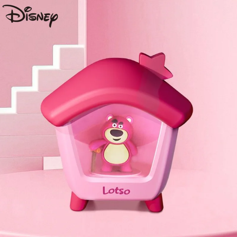 New Disney Lotso Buzz Lightyear Alien Cute Creative Anime Movie Bedside Lamp Personalized Cartoon Kawaii Night Light for Bedroom