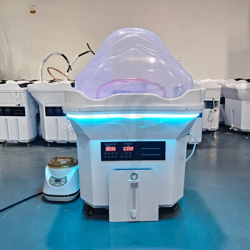 

Портативная раковина для мытья головы Head Spa с баком для воды 60 л и баком для сточных вод 17 л