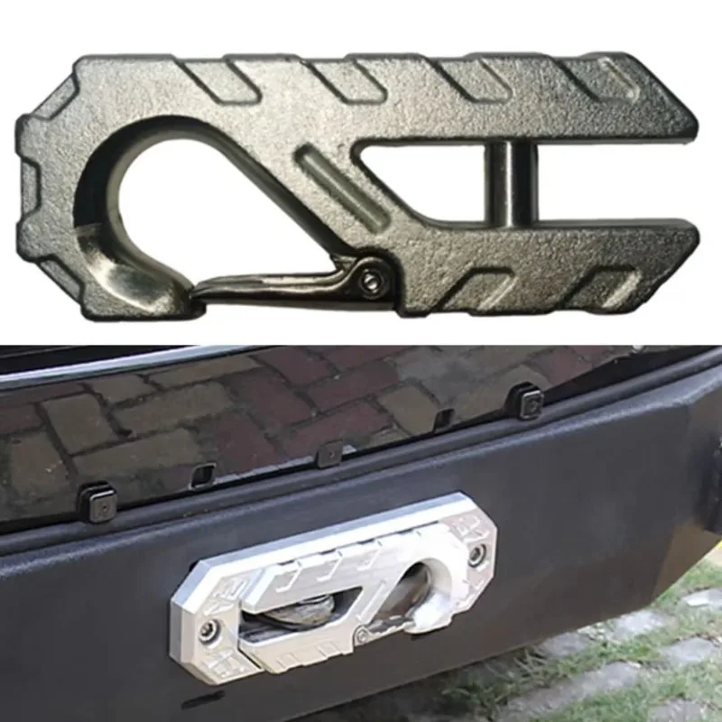 Winch Rope Guide Modified Accessories Off-Road Vehicle Front Bar Cable Guide Trailer Hook