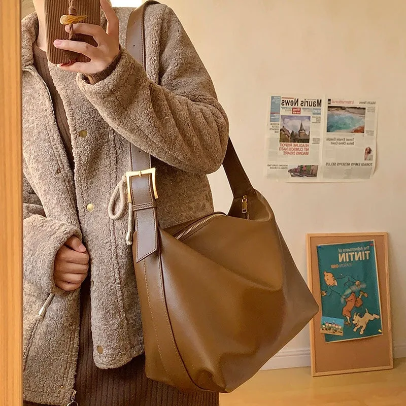 

Женская сумка через плечо, большая женская сумка 2020, новая модная тенденция, большая вместительная сумка через плечо