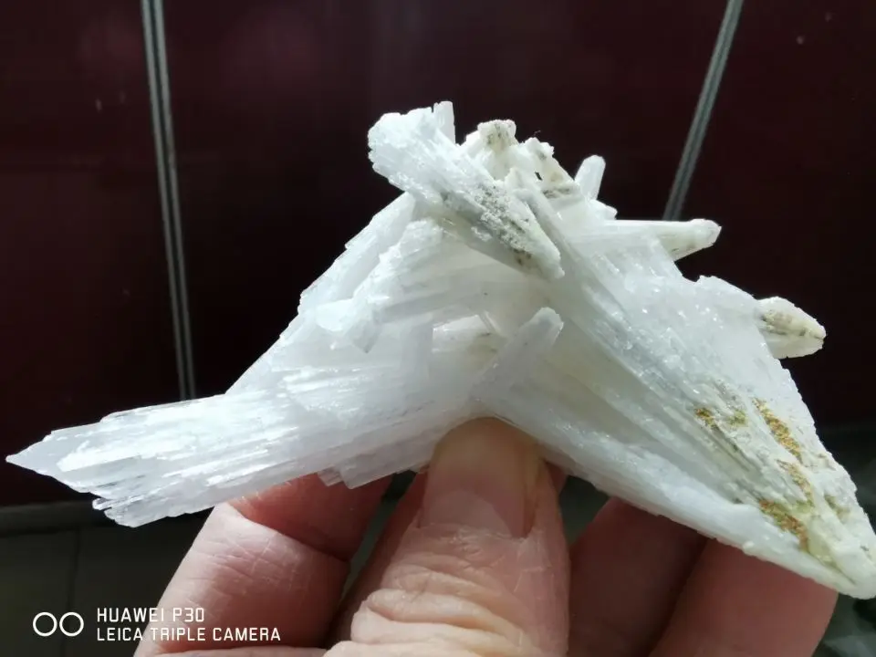 4.02” Natural Mineral Crystal Scolecite Flower Rock Specimen