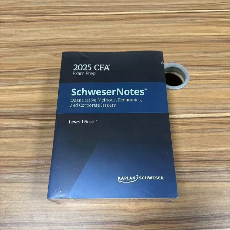 2025 CFA  SchweserNotes Fimancial Statement Analysis and Equity Investments,Quantitative Methods, English Notes Books