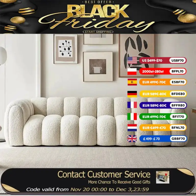 

Vintage Sofa Waterproof Italian Style Upholstery Fabric Scratch Protector Modern Corner Sofas Lazy Sofs Cama Home Furniture