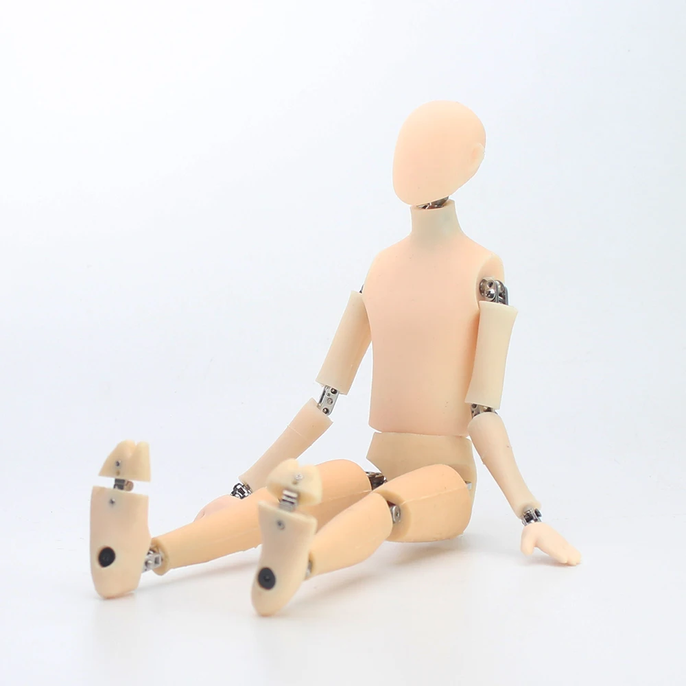 PRO 4.0 posable action figure doll body with steel ball joints and silicone or resin body parts