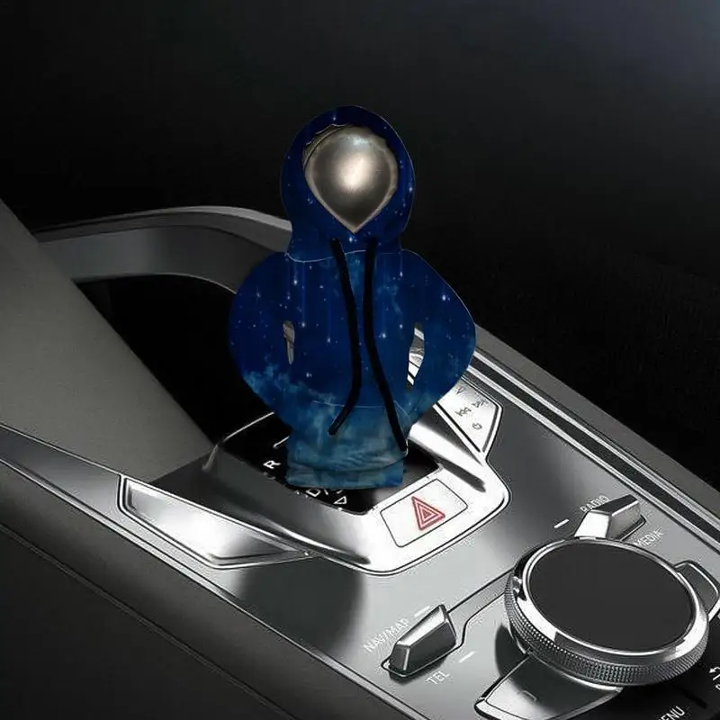 Gear Stick Hoodie Funny Adjustable Drawstring Car Hoodie For Gear Shift Knob Gear Shift Cover For Automotive Interior