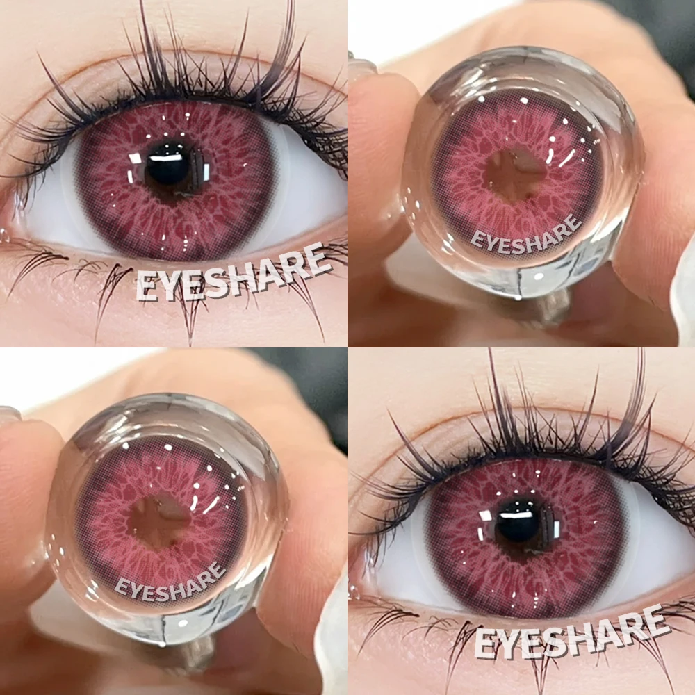 EYESHARE MADRID Serie Farbige Kontaktlinsen für Augen Lila Linsen Verrückte Halloween Anime Zubehör Schönheit Schüler Niedliche Linse