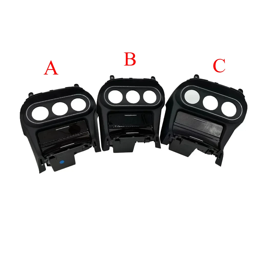 GDDT LHD Carbon or Black or Brown Interior Board for Lancer CY 8010A189 Shift Gear Box Cover for Fortis CX AT or MT for Evo