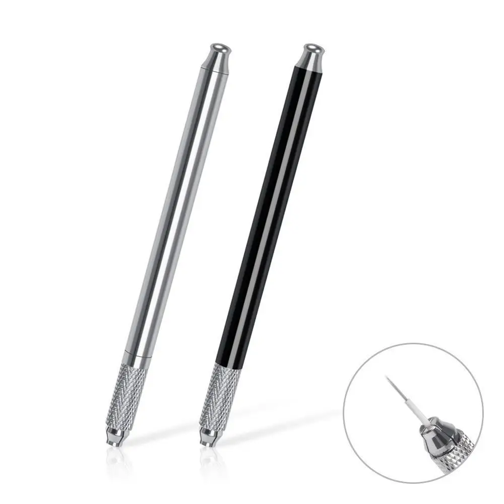 stainless steel Tattoo Microblading Pen Tebori Pen Manual Tattoo Pen Machine for Permanent Makeup Pens Eyebrow Tool