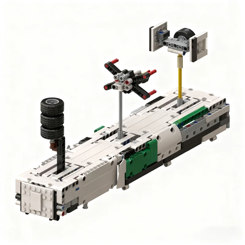 375 pz MOC Controlabile Trench Run Star Battle Modello di Costruzione di Giocattoli Blocchi Regalo Di Natale Architettura Assemblare Idea Creativa FAI DA TE